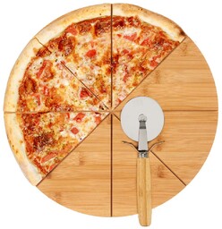 Kinvara Deska do pizzy, bambusowa, Ø 35 cm
