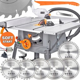 Piła stołowa 6xTarcz krajzega przecinarka tarczowa 3400W Soft