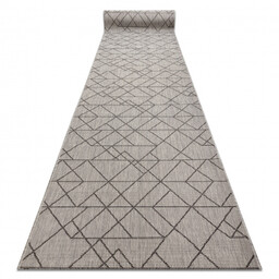 Chodnik SZNURKOWY SIZAL SION 6051 Geometryczny płaskie tkanie