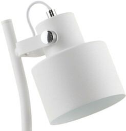 Lampka biurkowa Draco A2038-SWH Zumaline do czytania metal