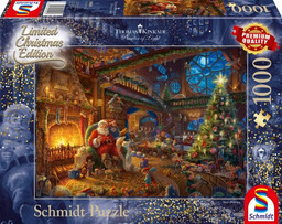Puzzle 1000 PQ T. Kinkade Święty Mikołaj i...