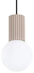 Sollux Okrągła lampa wisząca HALO SL.1744 szklana kulista