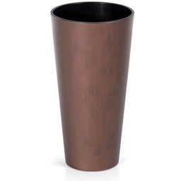 PROSPERPLAST Doniczka Tubus Slim Beton DTUS250C-7601U (25 x
