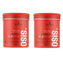 Schwarzkopf Osis Thrill, Zestaw: włóknista guma do stylizacji,