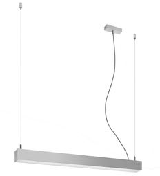 Lumes Srebrna loftowa lampa wisząca LED 3000 K