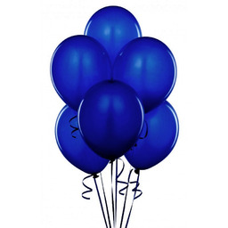 Balony lateksowe pastelowe granatowe - duże - 100