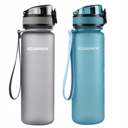 2x Butelka filtrująca z wkładem Aquaphor City 0,5L