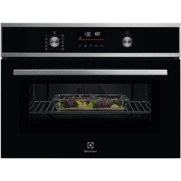 Piekarnikdo zabudowy z mikrofalą Electrolux EVL6E49X Czarny Inox