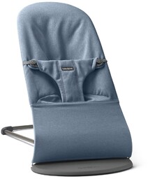 BABYBJORN - leżaczek BLISS WOVEN - Niebieski melanż
