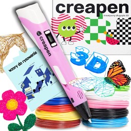 Długopis 3D Kreatywny Pen 109m wkładów 75 szablonów