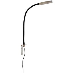 Lindby - Flexola Round LED Lampa Ścienna Nickel