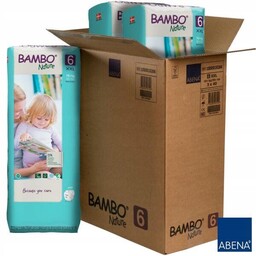 Pieluszki dla dzieci Bambo Nature 6 (16+ kg,