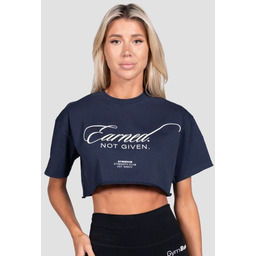 GymBeam Koszulka Damska Krótka Midnight