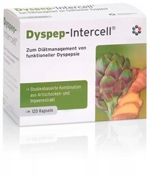 Suplement diety, Dyspep-intercell, Karczoch imbir trawienie, 120 kaps.