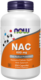 NOW NAC 600mg 250vegcaps