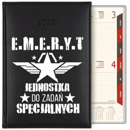 KALENDARZ PLANER B5 2025 PREZENT DLA EMERYTA JEDNOSTKA