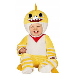Strój Mały Rekin Żółty Rekina Baby Shark 80