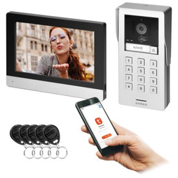 ORNO Zestaw wideodomofonowy OR-VID-MA-1080/B Srebrno-czarny