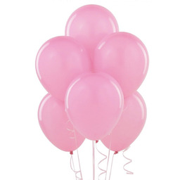 Balony lateksowe pastelowe różowe - duże - 100