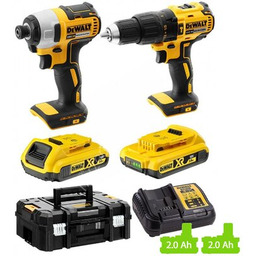 DEWALT Zestaw elektronarzędzi DCK2060D2T Głośnik w prezencie