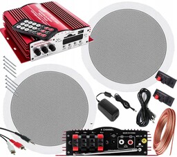 Głośniki Sufitowe Radio Bluetooth Nagłośnienie