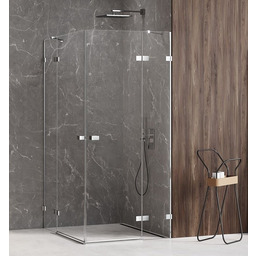 New Trendy Avexa kabina kwadratowa 80x80x200 cm przejrzyste