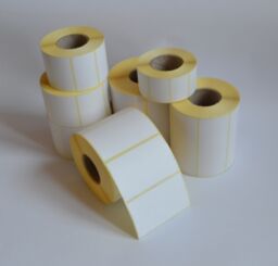 Etykiety papierowe 70x25 mm - 1000 szt.