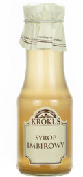Krokus Syrop imbirowy bezglutenowy 355 g (280 ml)