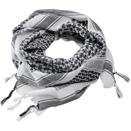 Brandit Chusta Arafatka Kefija 100x100 Czarny/Biały