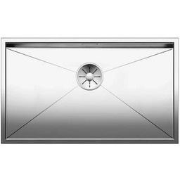 Blanco ZEROX 700-U 521593 Stalowy Srebrny Zlewozmywak prostokątny