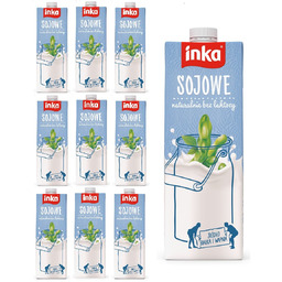 10x Inka Napój Sojowy 1l