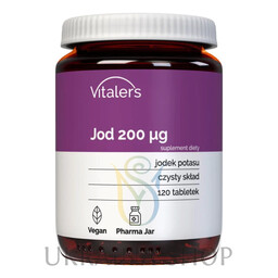Jod 200 mcg, Vitaler''s, 120 tabletek