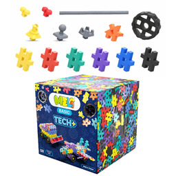 Klocki Wafle MELI Basic Tech+ 130 el. Plastikowe