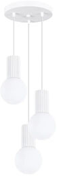 Sollux Ryflowana lampa wisząca HALO SL.1710 potrójna kule