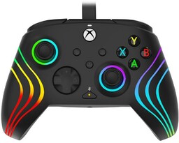 PDP Afterglow Wave Black do PC Xbox Przewodowy