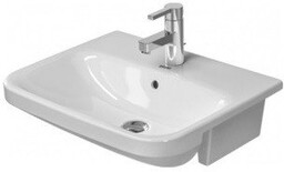 DURAVIT 03755500001 DURAVIT 03755500001 Umywalka polblatowa 55 cm