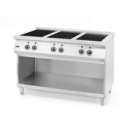 Kuchnia indukcyjna gastronomiczna 6-pól Hendi - 400V/25,5 kW,