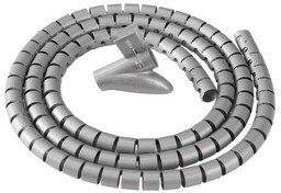ORGANIZATOR KABLI Fellowes CableZip - SREBRNY