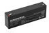 Akumulator EUROPOWER serii EP 12V 2,3Ah