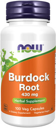 NOW Burdock Root 430mg 100caps