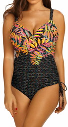 Kostium kąpielowy jednoczęściowy SELF S1134PA7 Palermo 7 czarny