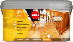 Altax Lakier Do Podłóg Bezbarwny Półmat 5L