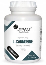 L-CARNOSINE 500 mg 60 kapsułek suplement diety AMINOACIDS
