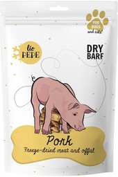 PAKA ZWIERZAKA PEPE Freeze-dried meat Pork XL 180g