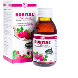 Rubital 1,73 g/5 ml syrop, 125 g