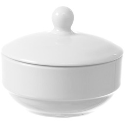 Cukiernica z pokrywką Bianco biała Fine Dine 799338