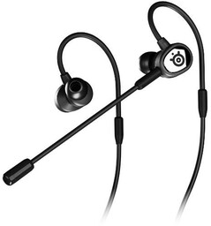 SteelSeries TUSQ Douszne Czarny Słuchawki przewodowe z mikrofonem