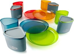 GSI Outdoors Zestaw naczyń Infinity Compact dla 4