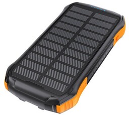 Choetech Powerbank solarny B658 2x USB 10000mAh Qi