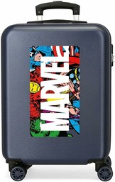 Marvel Avengers Action średnia walizka, niebieski, Maleta, Walizka